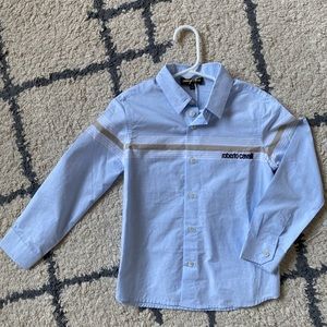 Toddler Roberto Cavalli button up dress shirt